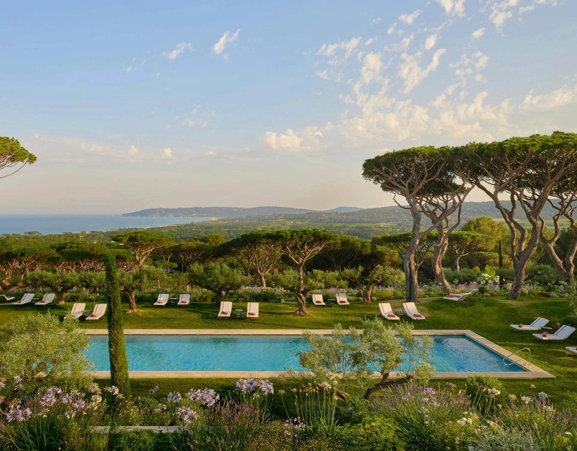 piscine hotel saint tropez