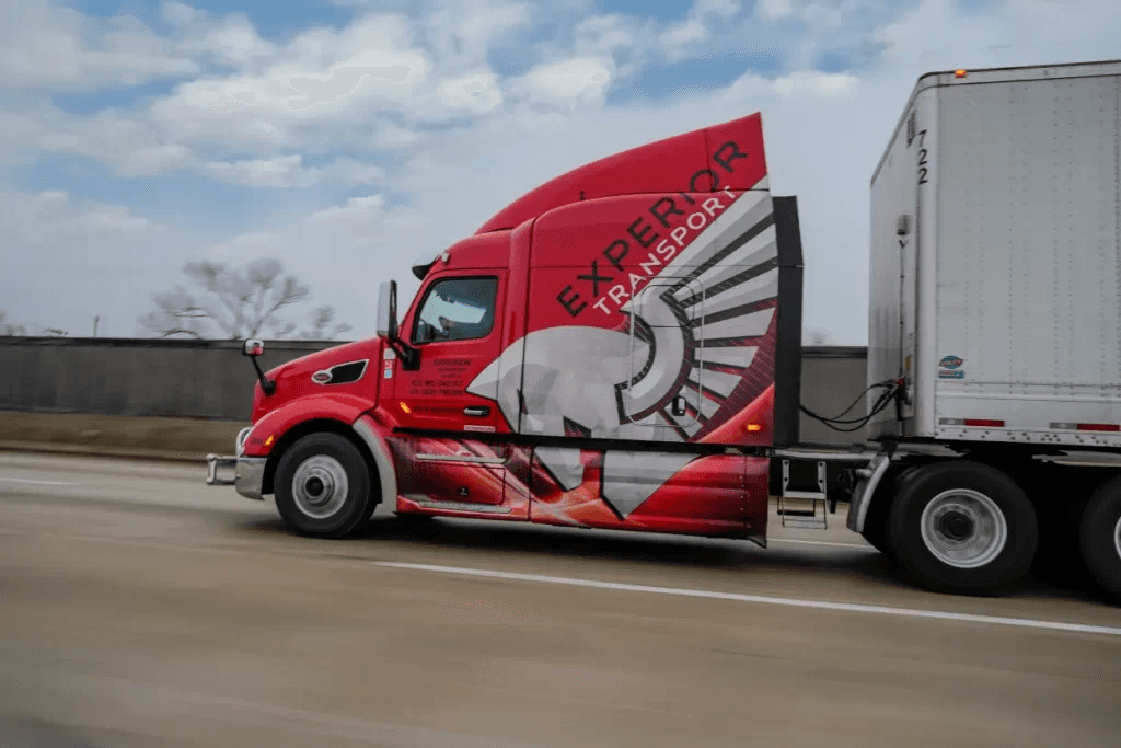 experior logistics freight truck