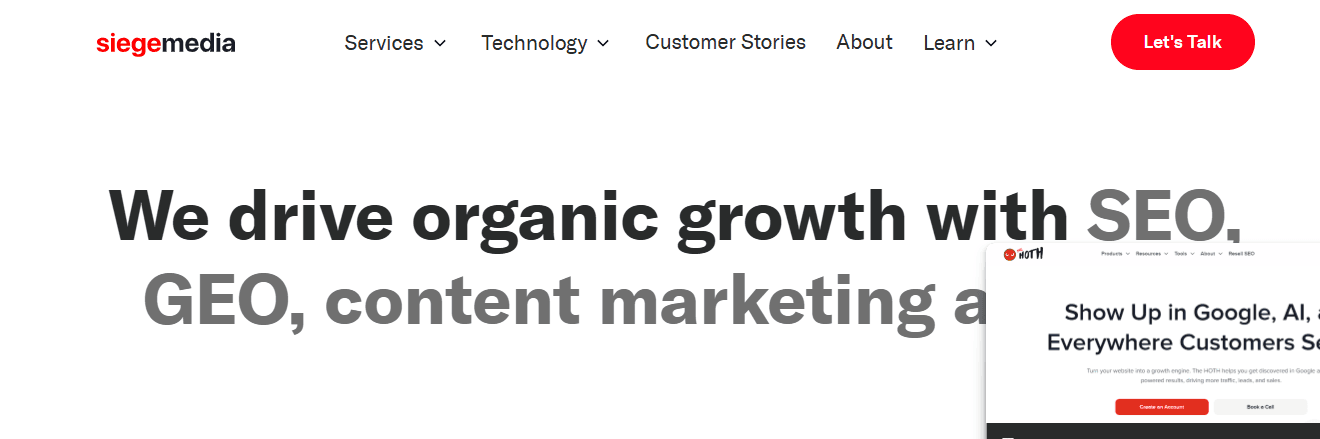 siege media - Ethical SEO Agency