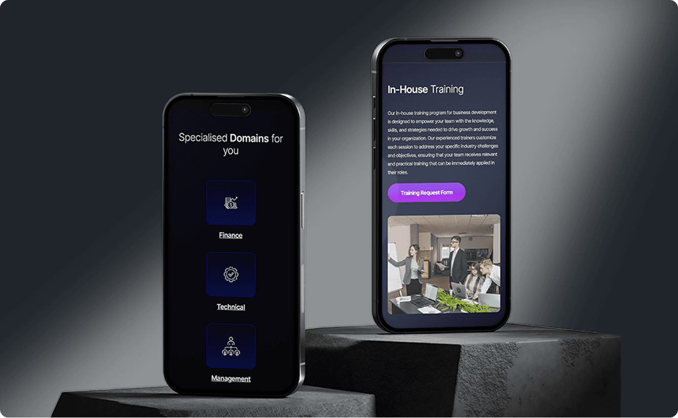 Example work of ui ux design