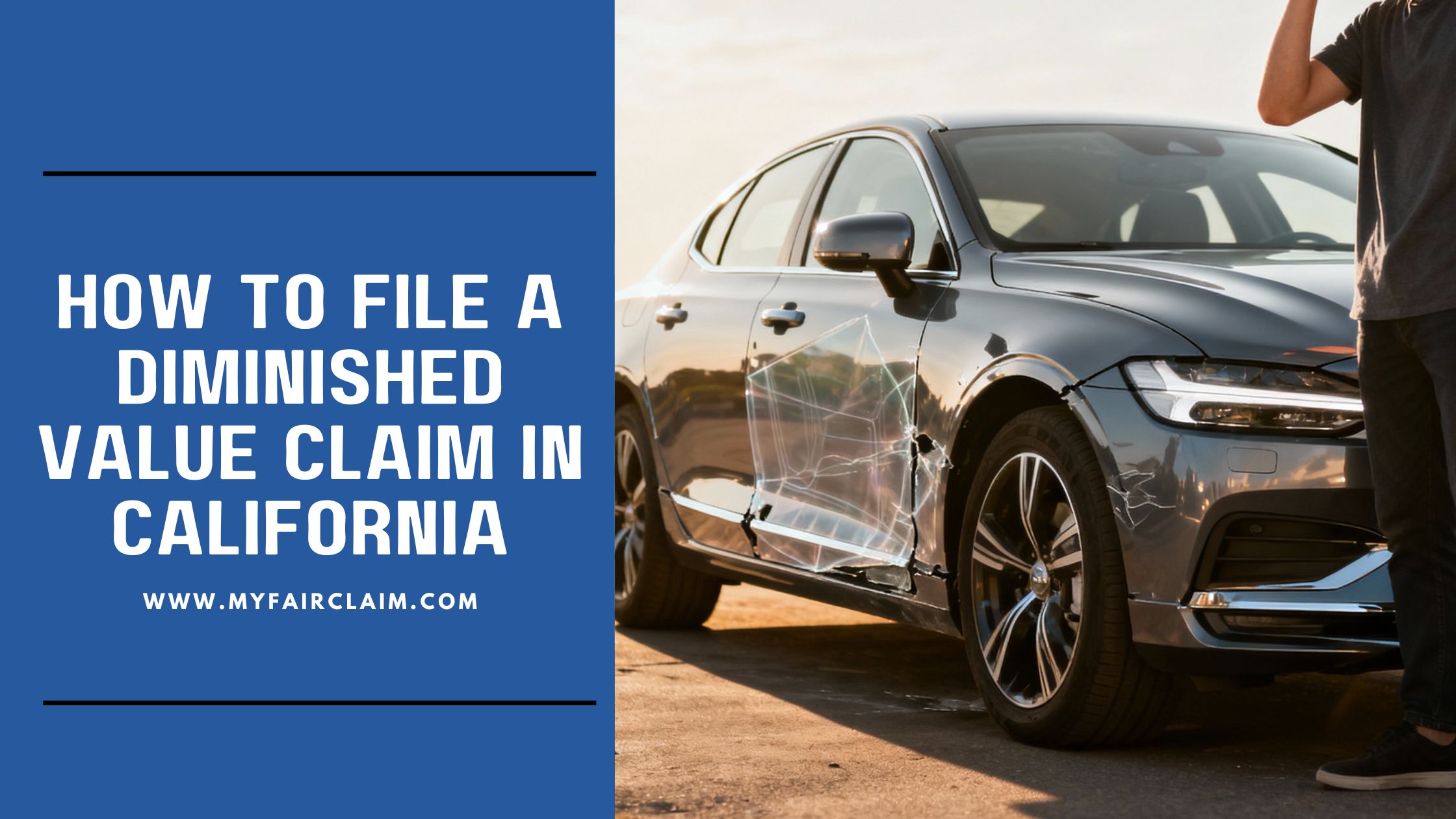 Guide to File Diminished Value Claim in California