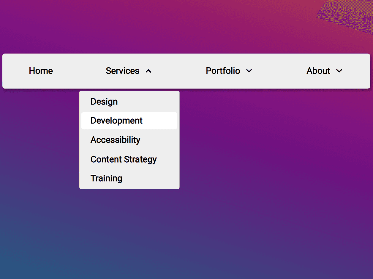 Creating a Dropdown Menu That Pushes Content with CSS