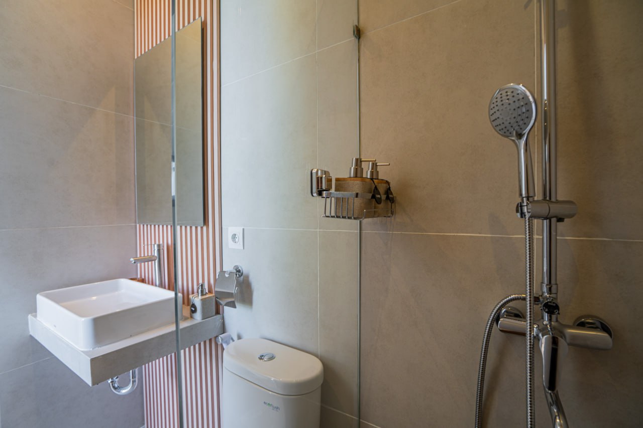 Completed 2-bedroom villa in Tumbak Bayuh, Canggu, overlooking rice fields