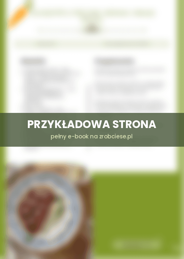 Przykładowy przepis roślinny