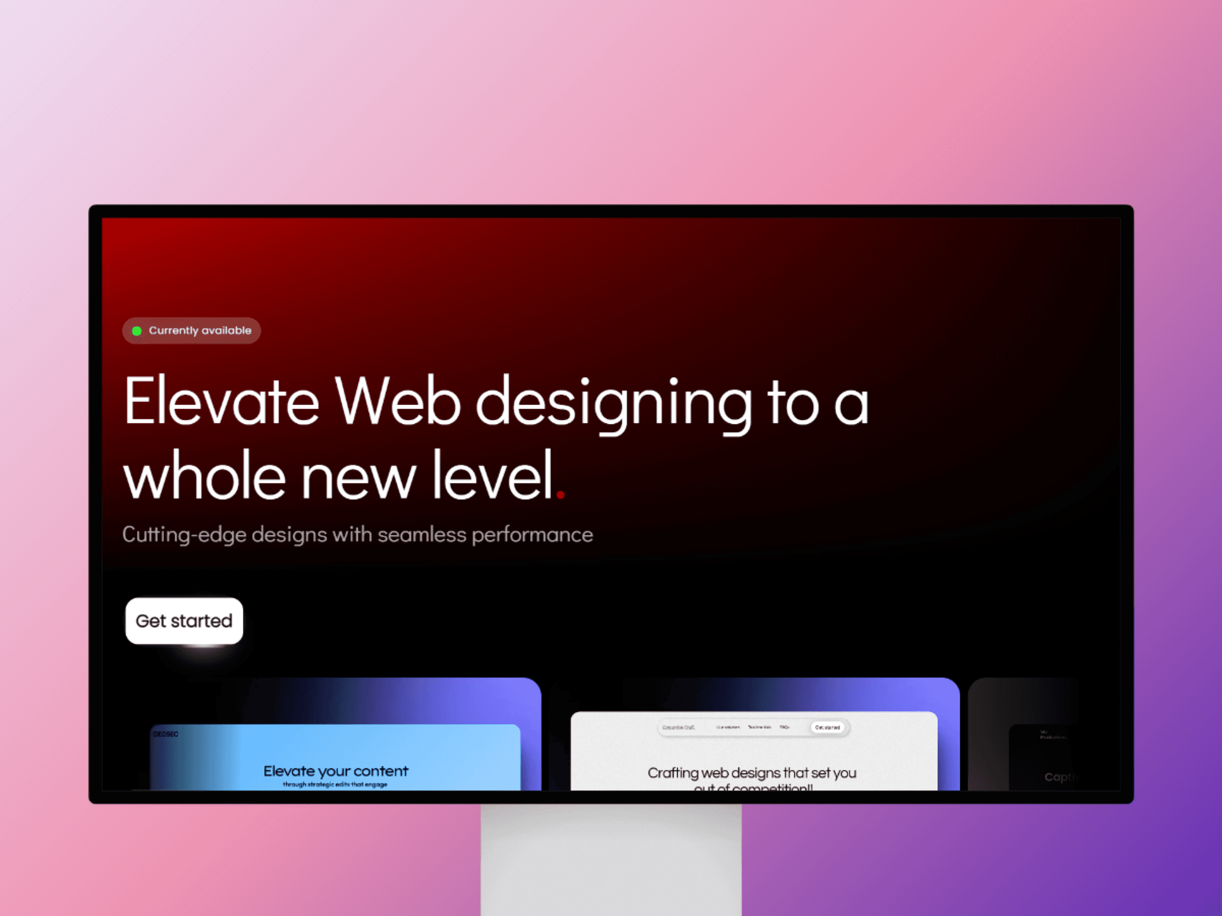 Landing page work 1