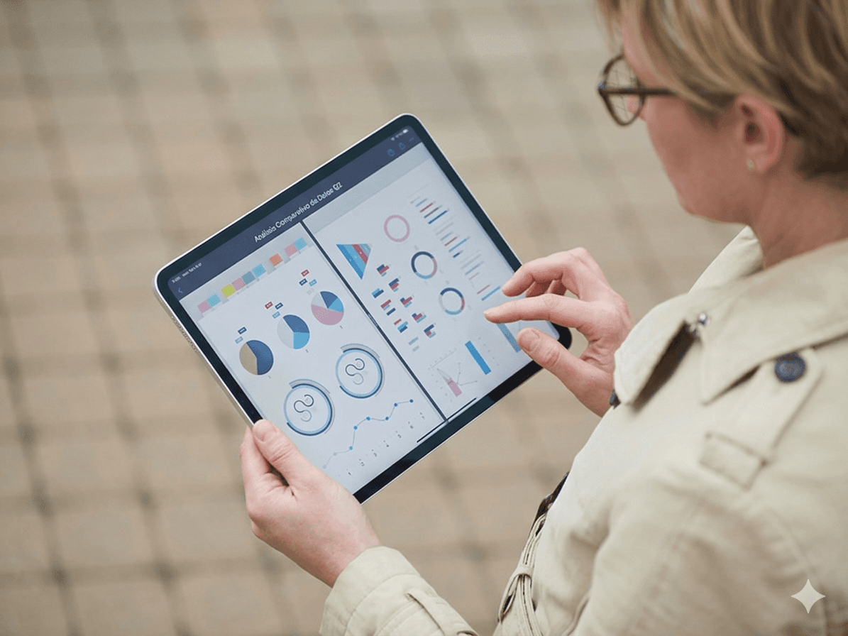 Budget versus actual reports for executive decisions