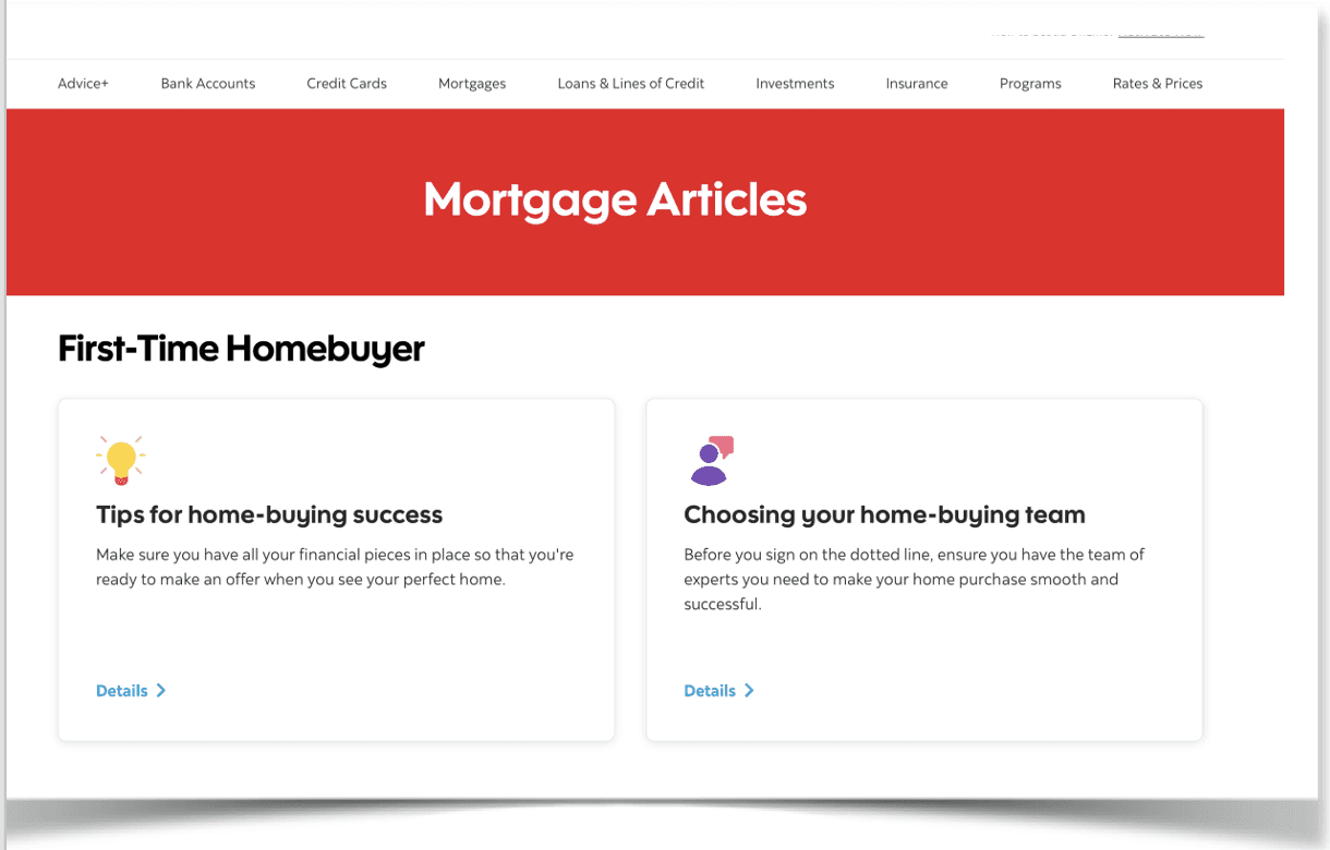 Scotiabank mortgage articles