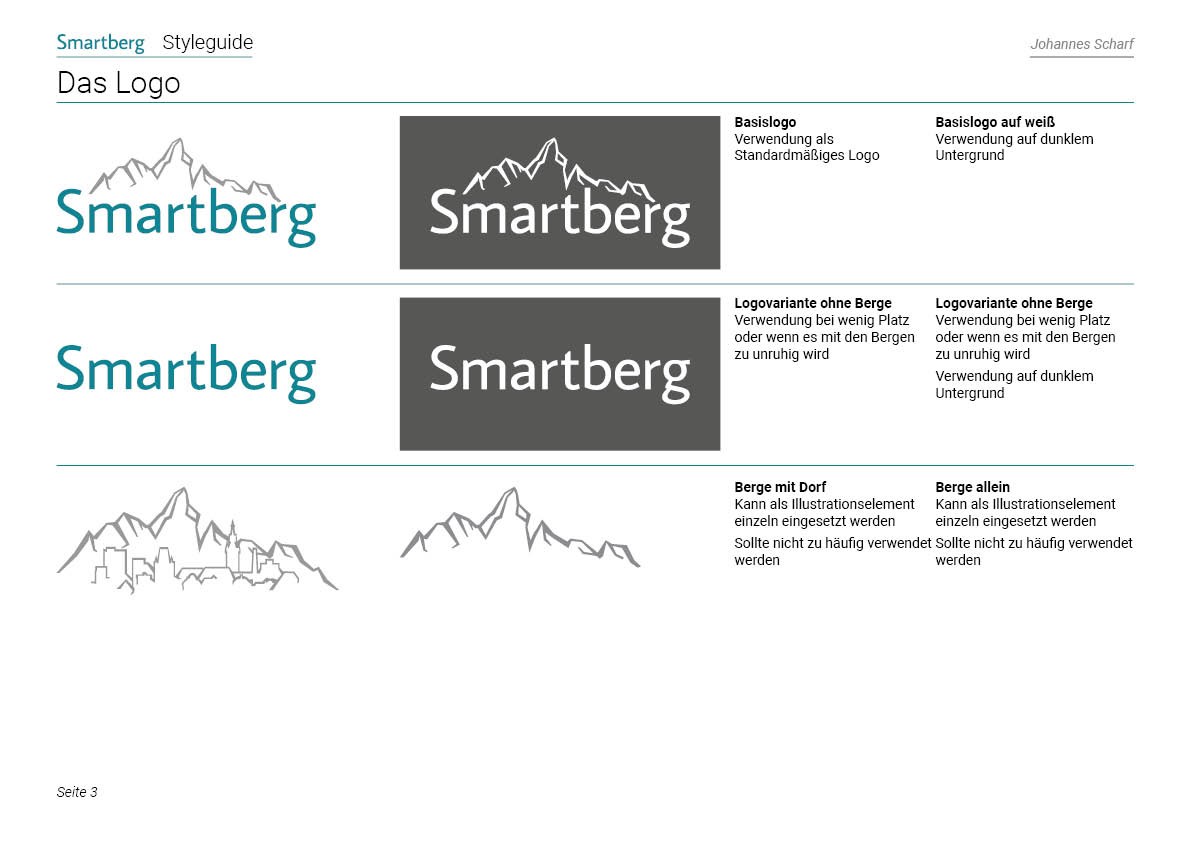 Styleguide Seite 3