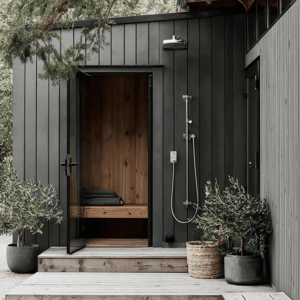 Solanum home outdoor shower