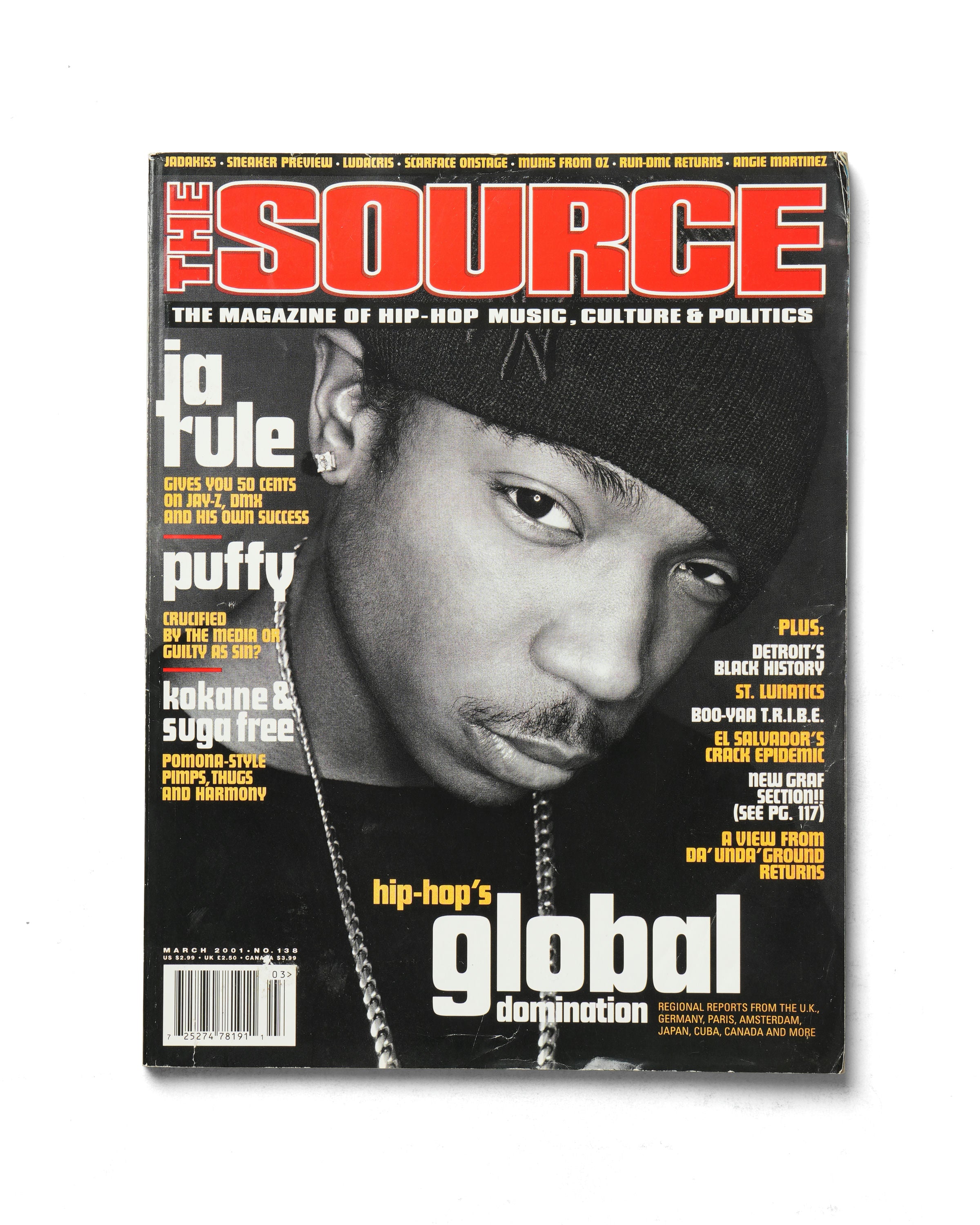 The Source - March 2001 - Front Cover