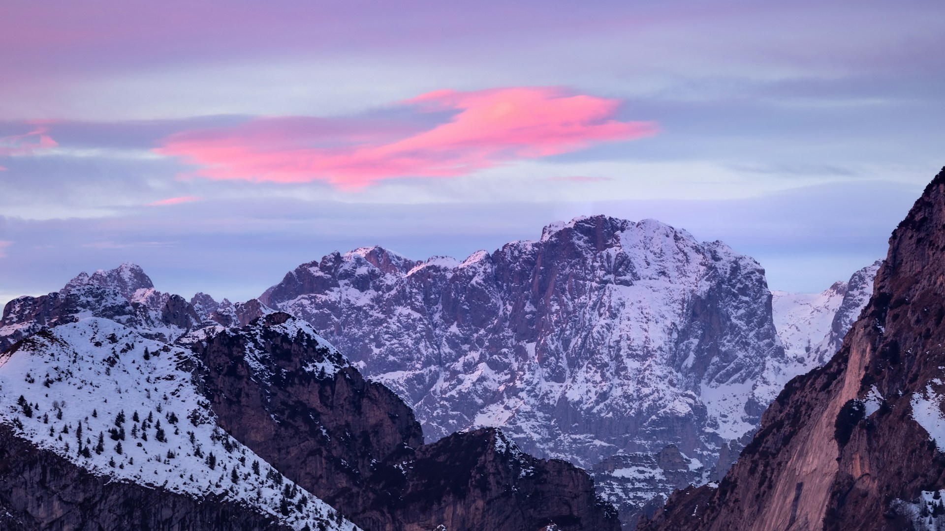 Winter Dolomites