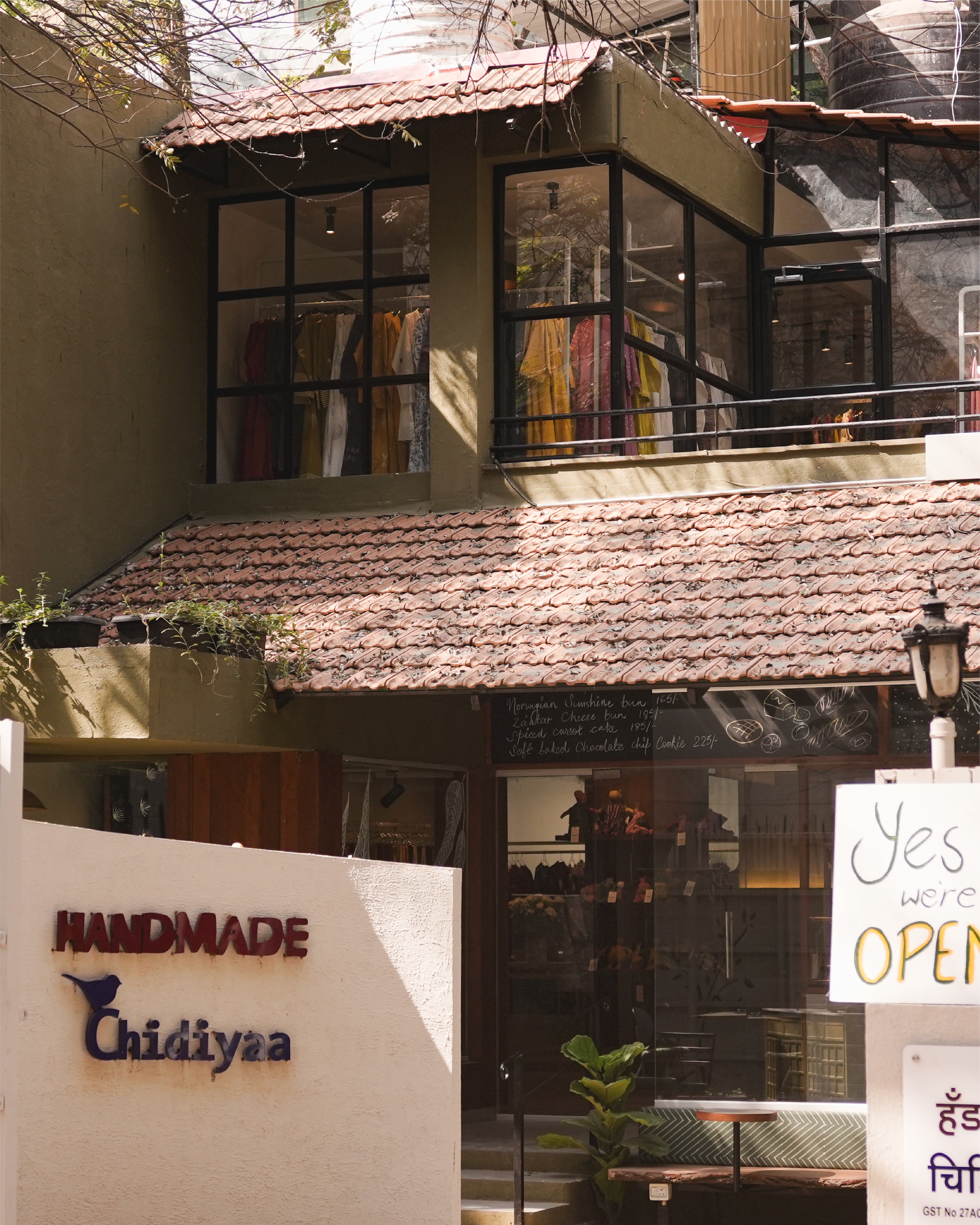 Handmade Cafe outdoor image clicked by Rare ideas team.