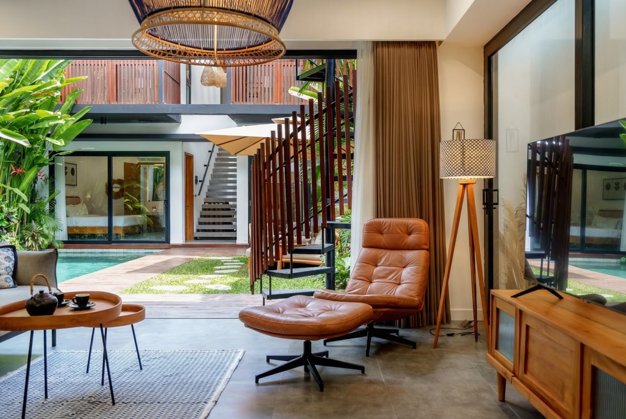 4-bedroom villa 350 m from Batu Bolong Beach in Canggu