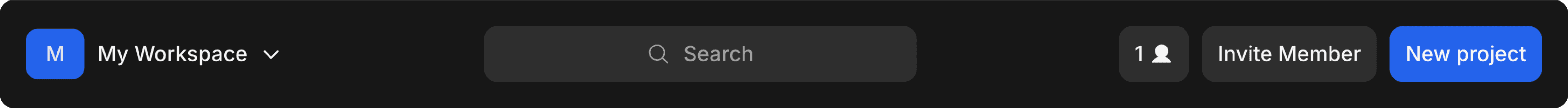 How to create a new project file on Framer (Nav bar).