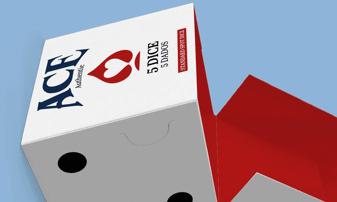 Ace Dice Package Redesign