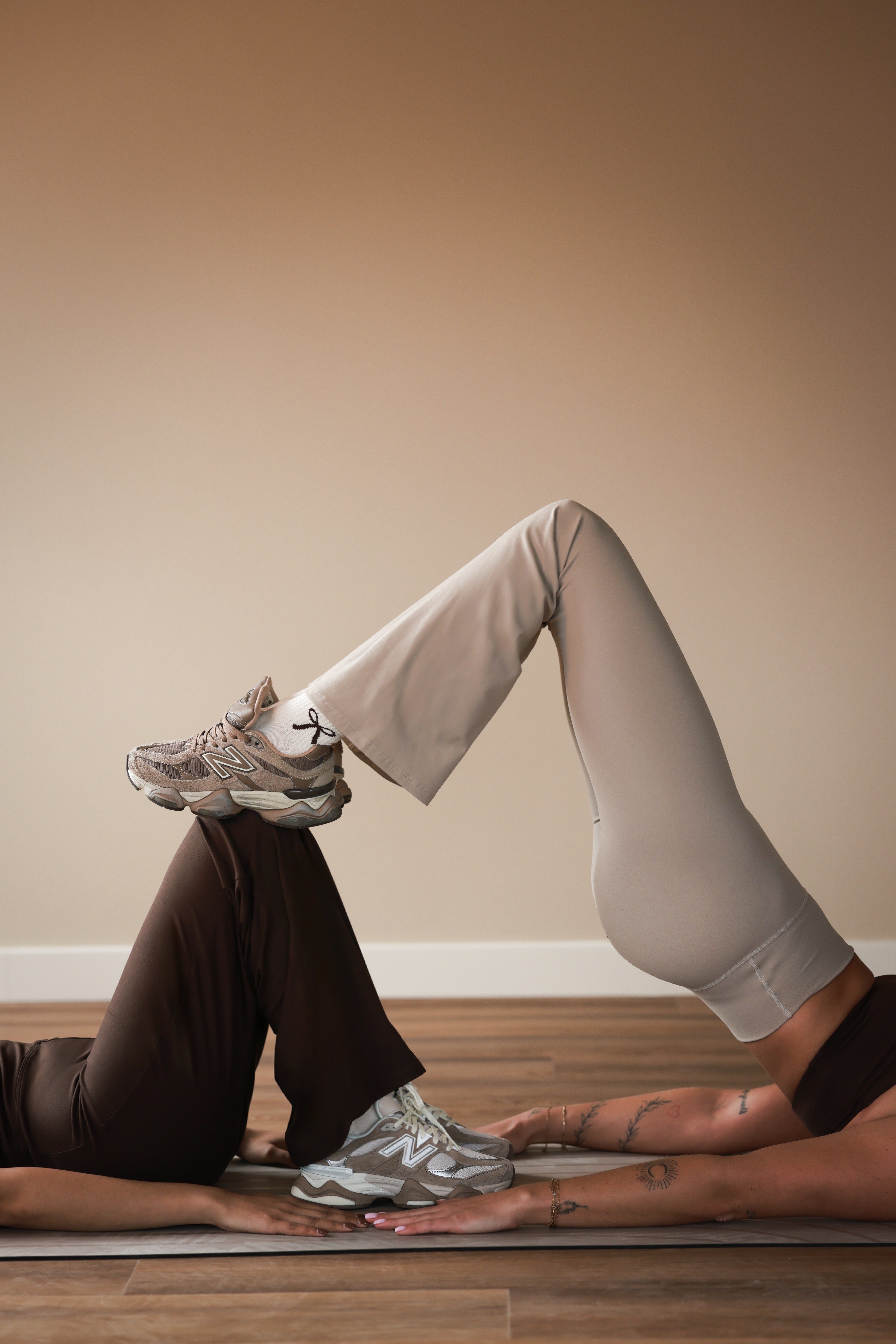 black and gray escalator inside building