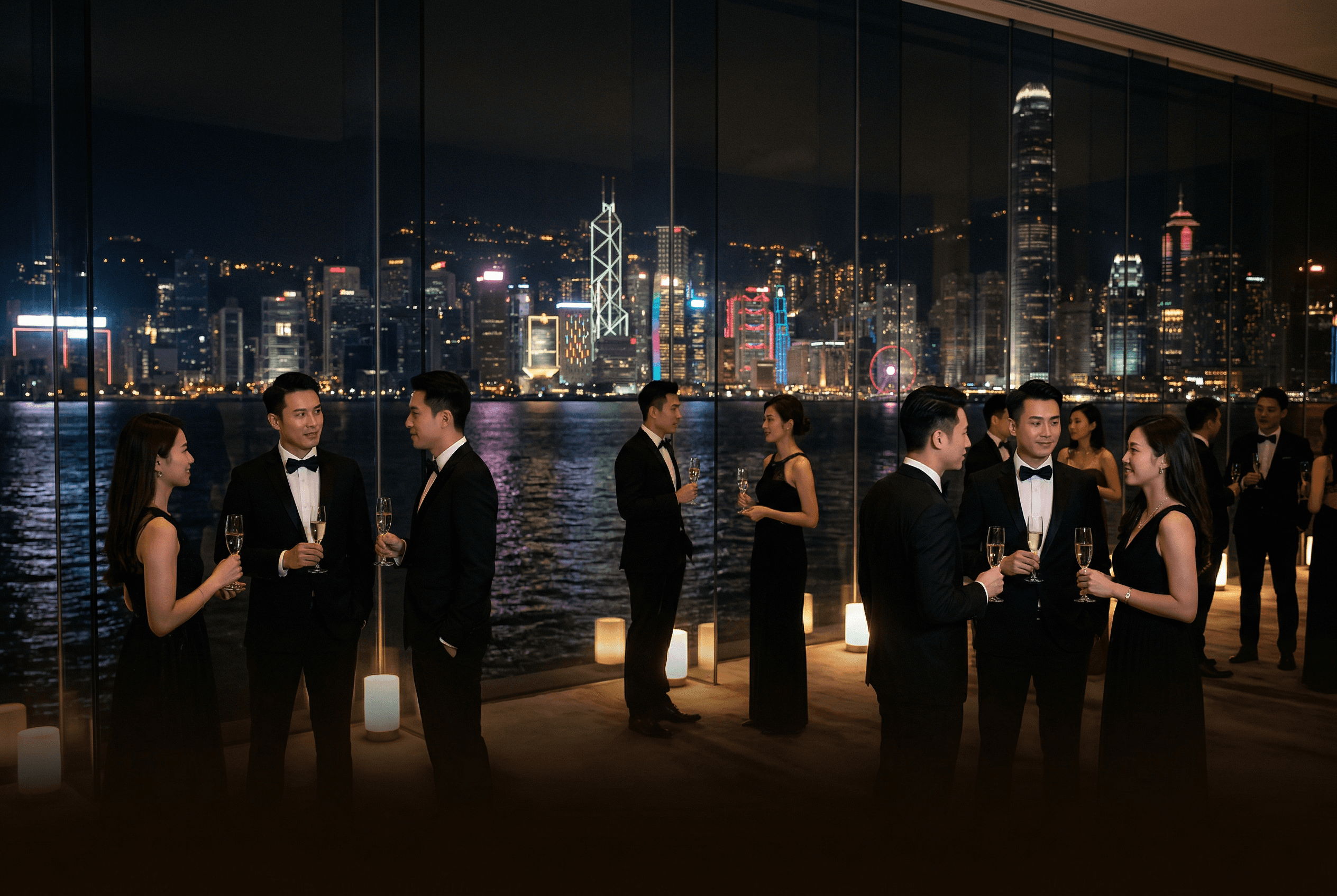 BW Event 360 策劃之香港企業頒獎晚宴現場，提供專業一站式中小型活動統籌服務。