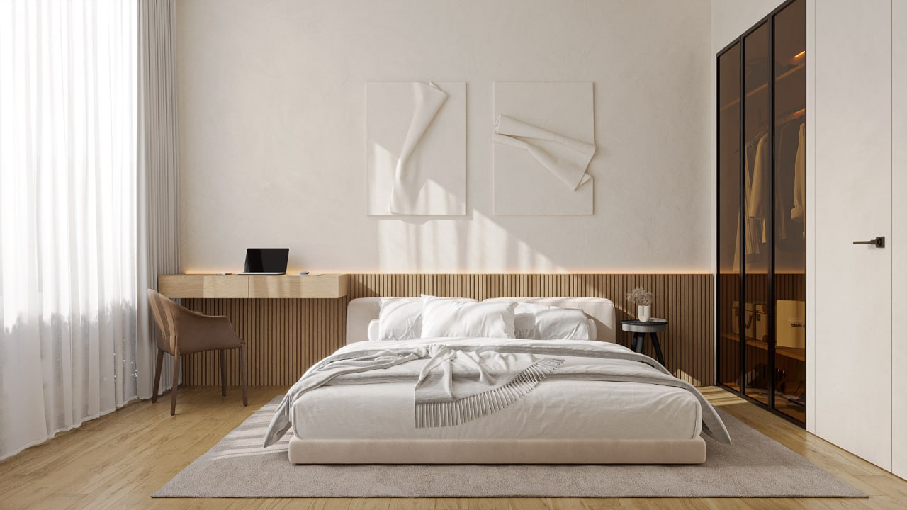 2-bedroom apartment in White Palm complex, Batu Bolong, Canggu