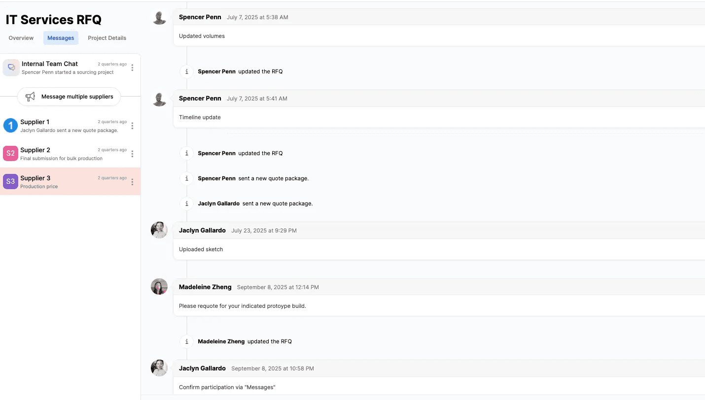 bill of materials management