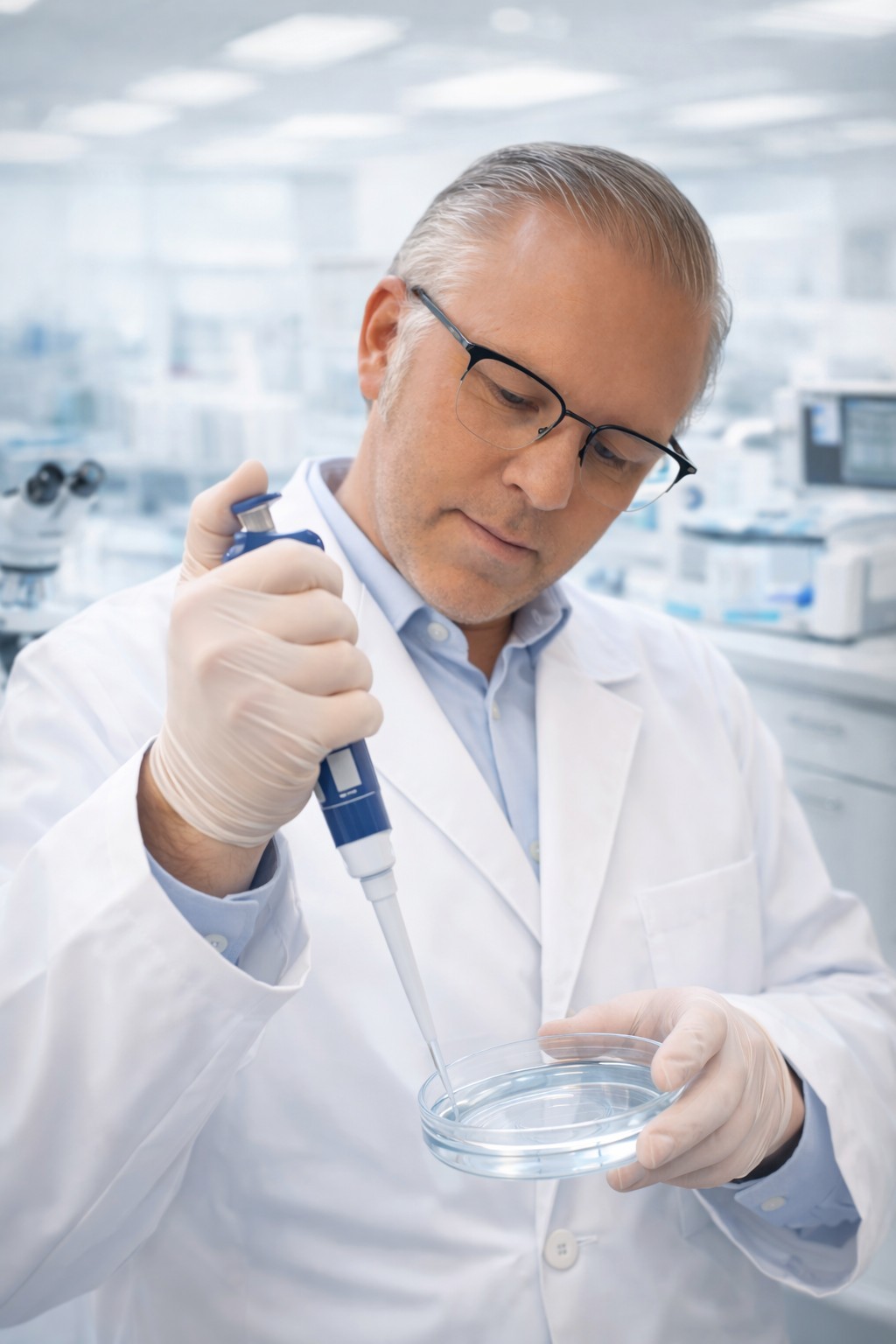 Andreas Schmitz im Labor