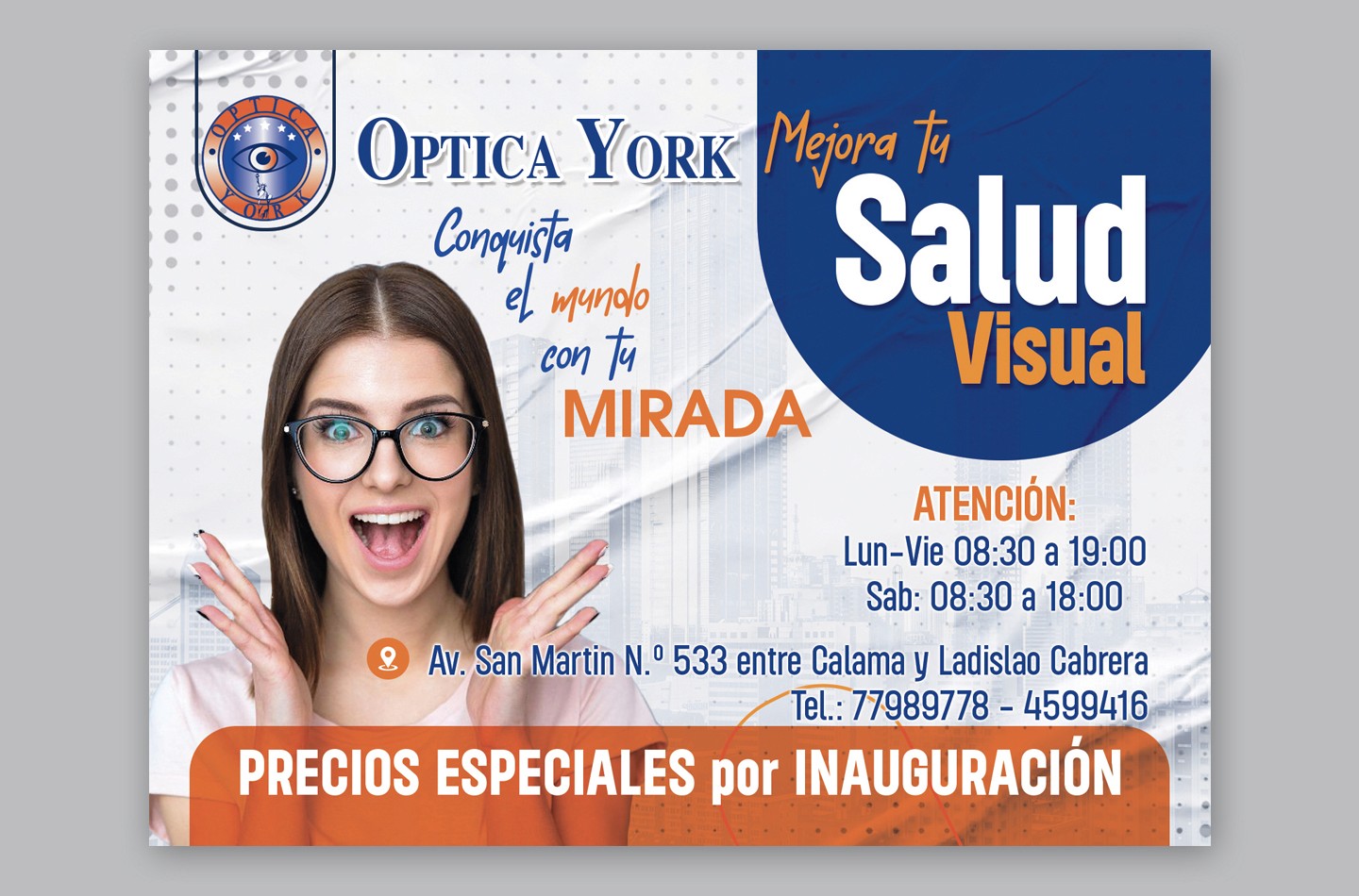 Banner Optica York