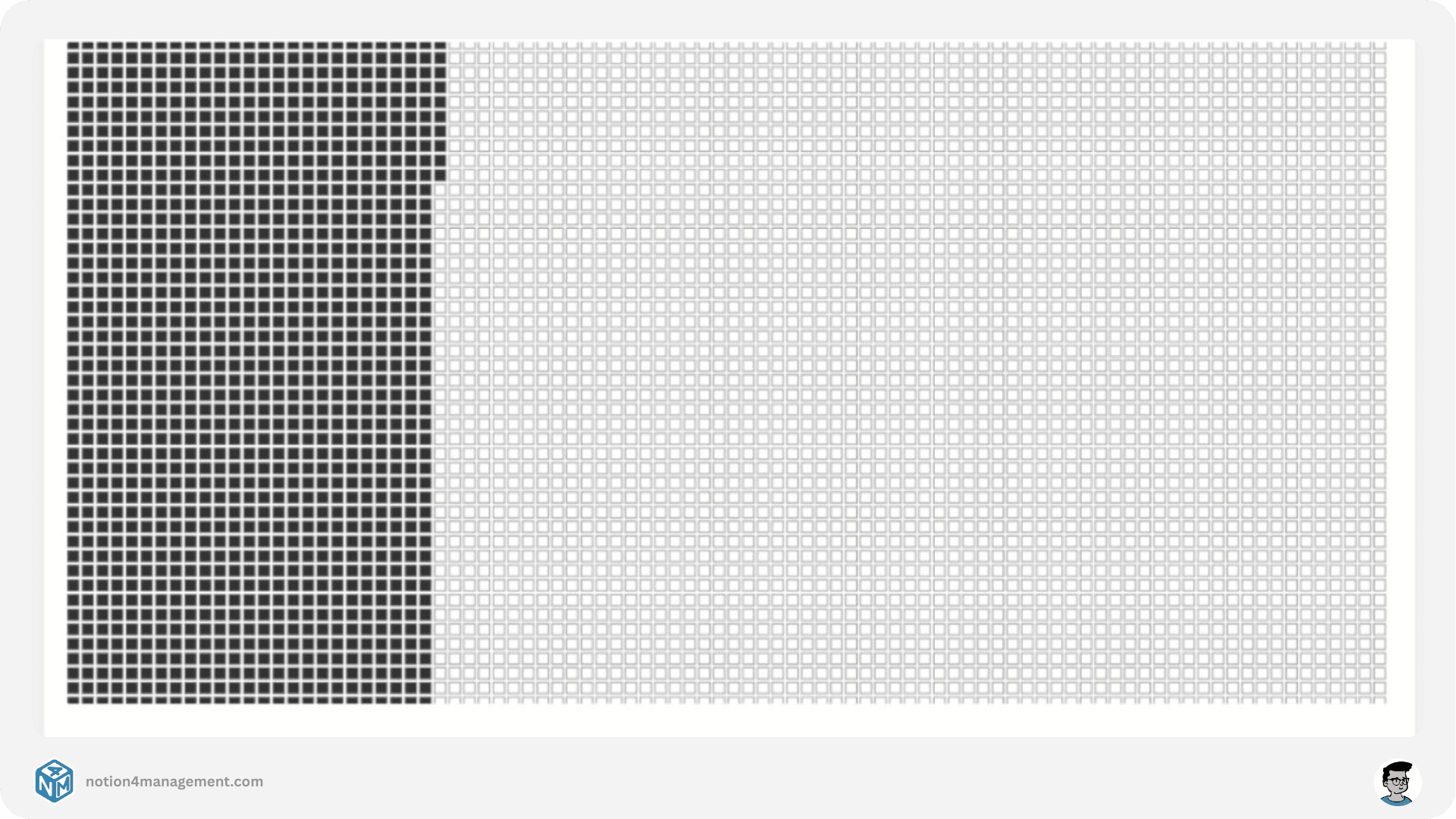 notion life tracker widget