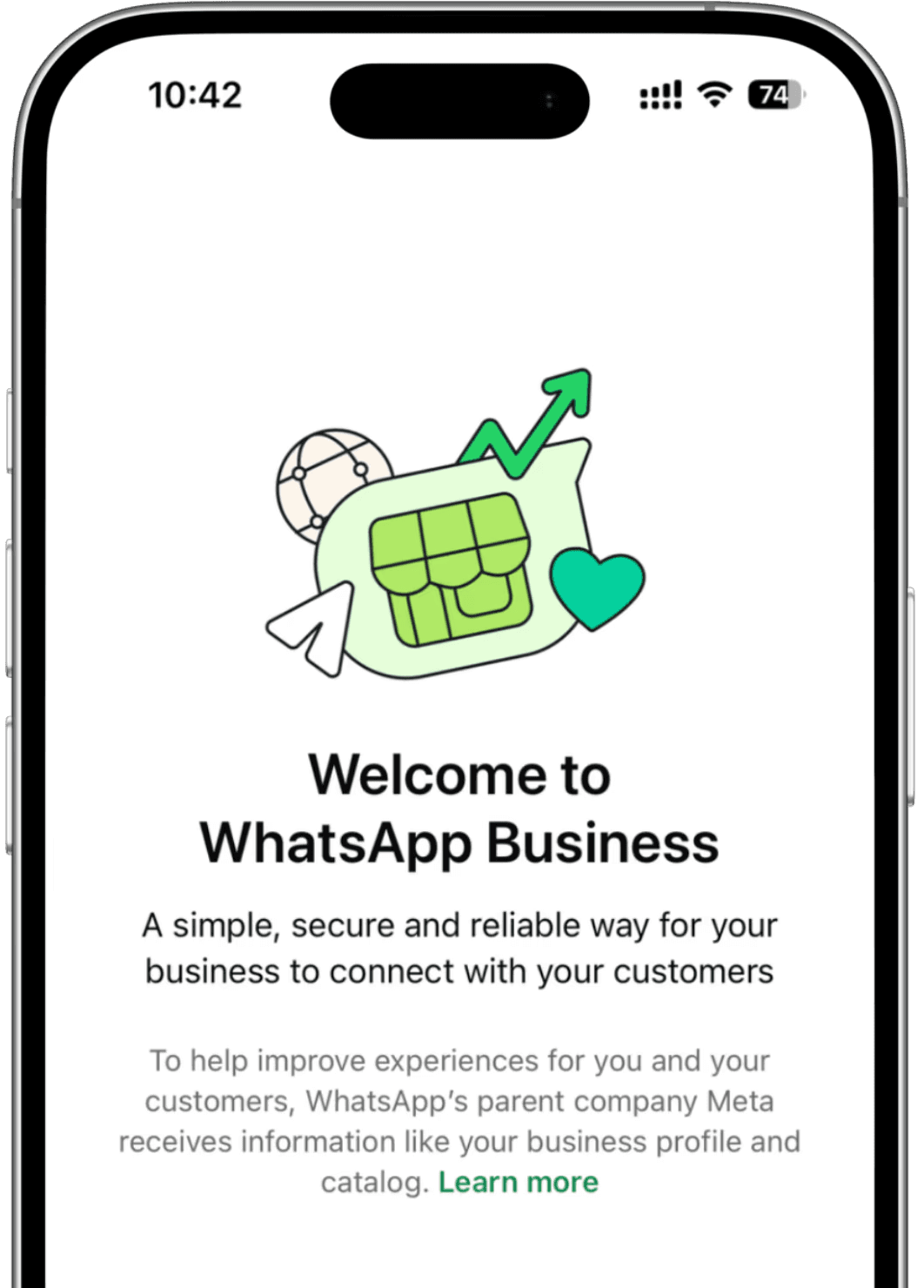 pantalla de whatsapp