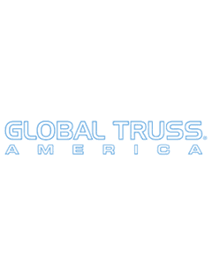 Global Truss America Logo - Teal and White 