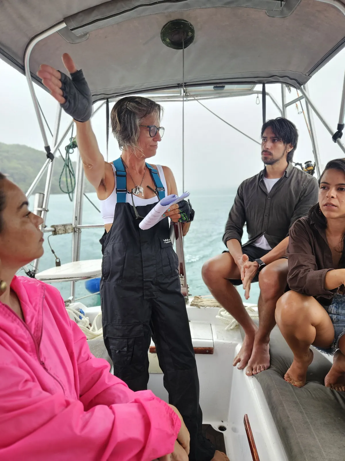 Instrução a bordo do Veleiro Catavento