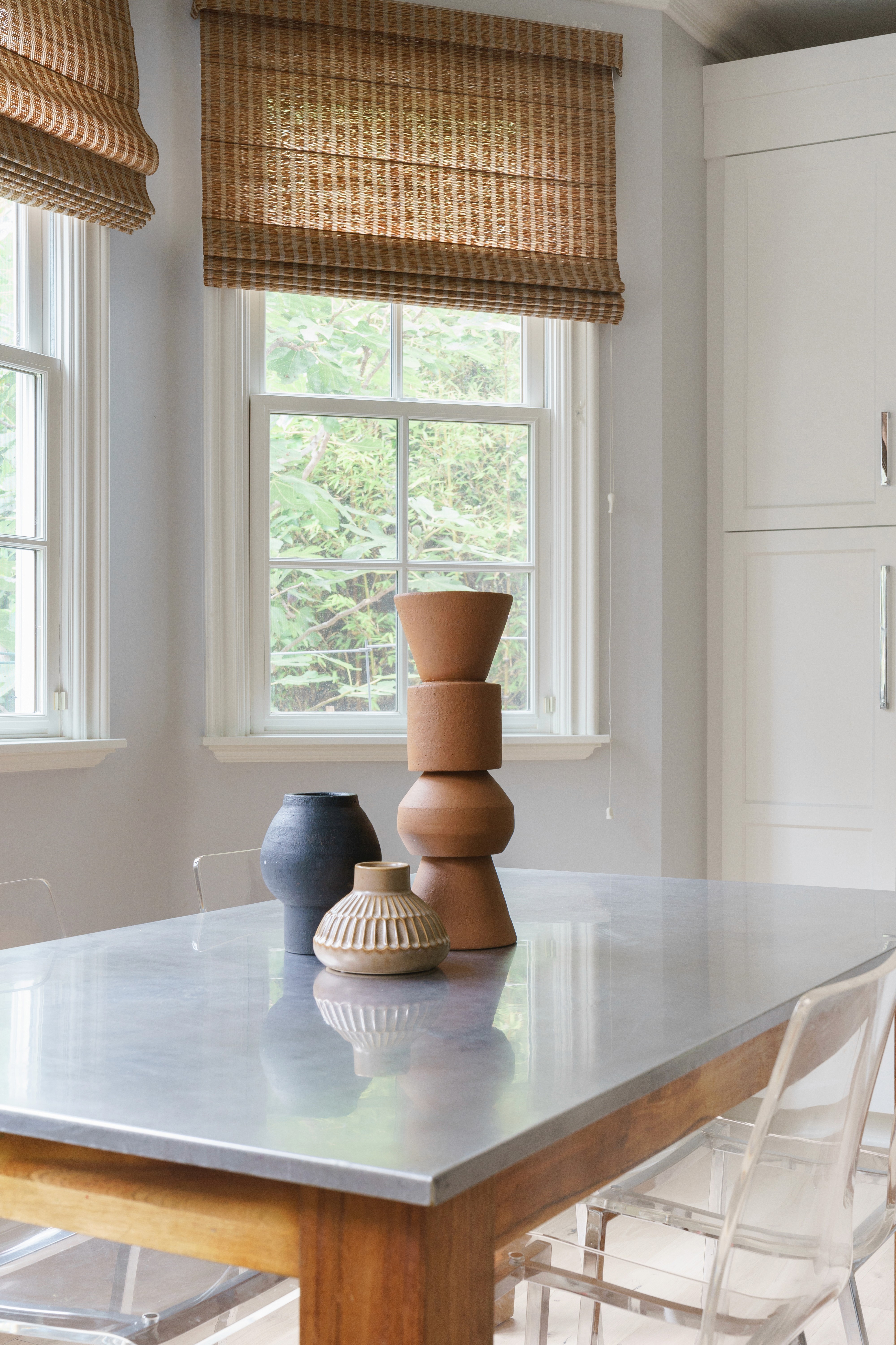 Transitional refresh dining room by Ventura & Los Angeles interior designer Jubilee Interiors