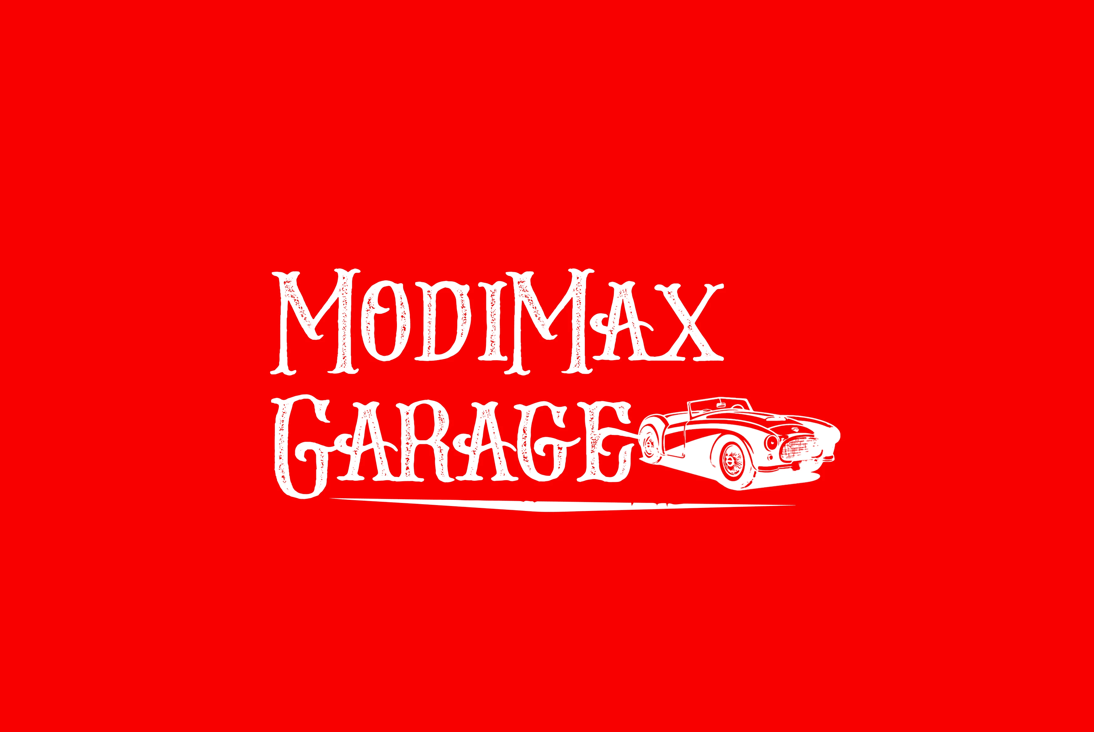 ModiMax Garage Logo