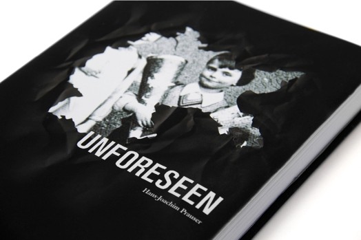 close-up detail of the unforeseen book