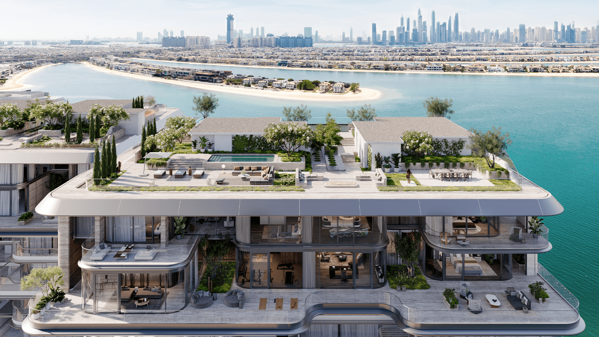  Luxurious Omniyat Bespoke villas in Dubai, showcasing modern architecture and opulent design elements.