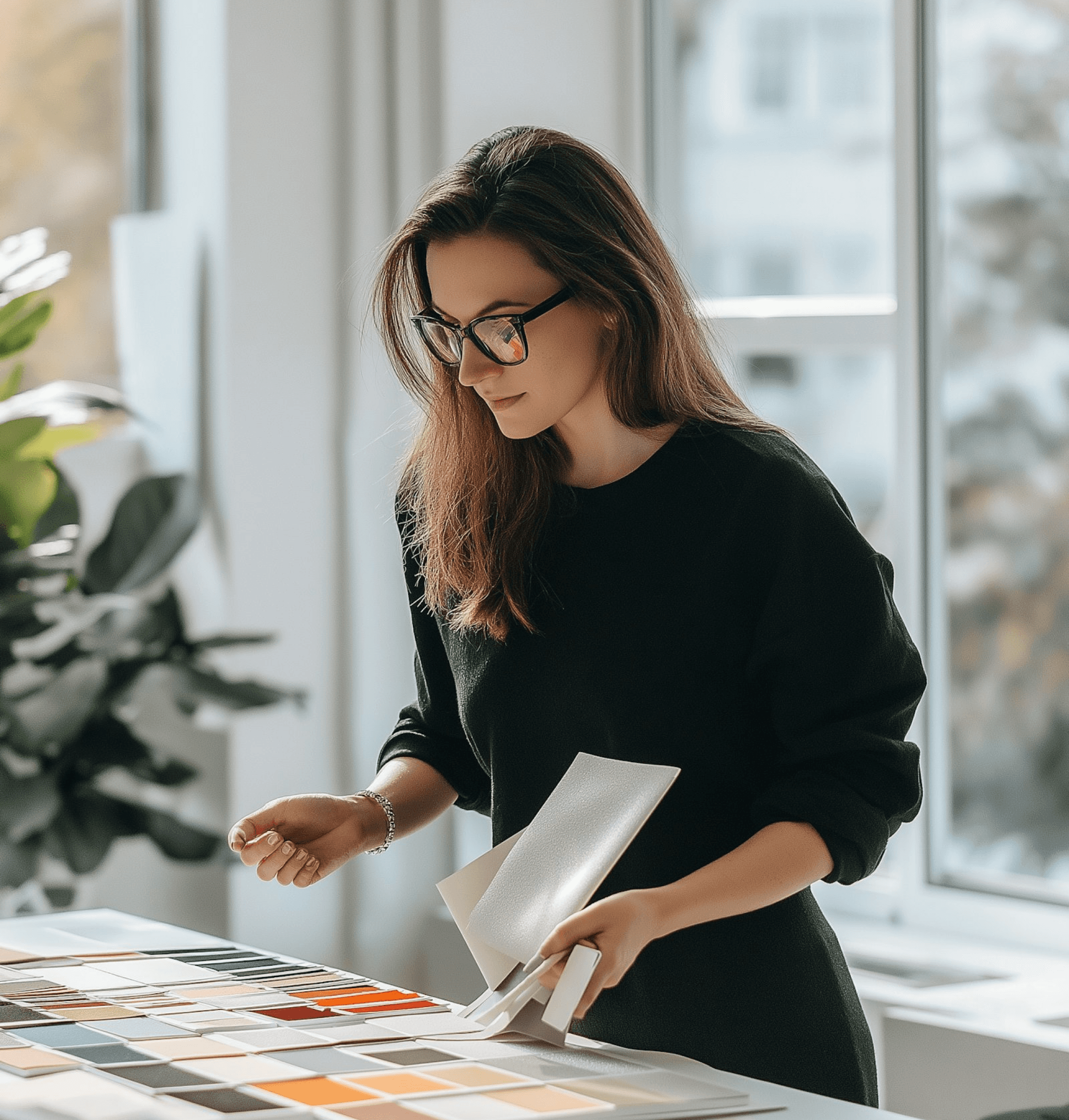 Women with glasses