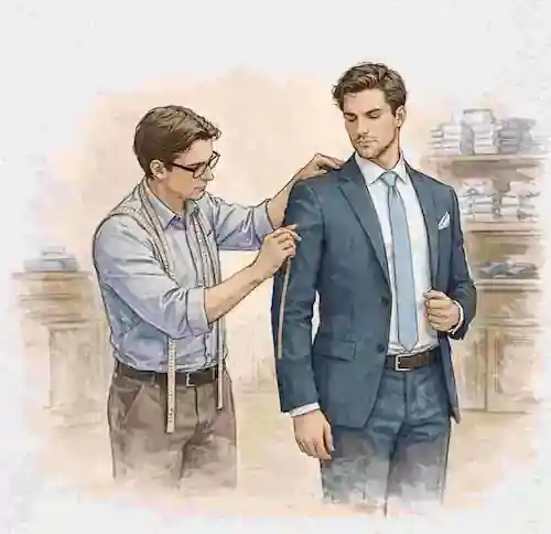 Öltöny méretre szabás