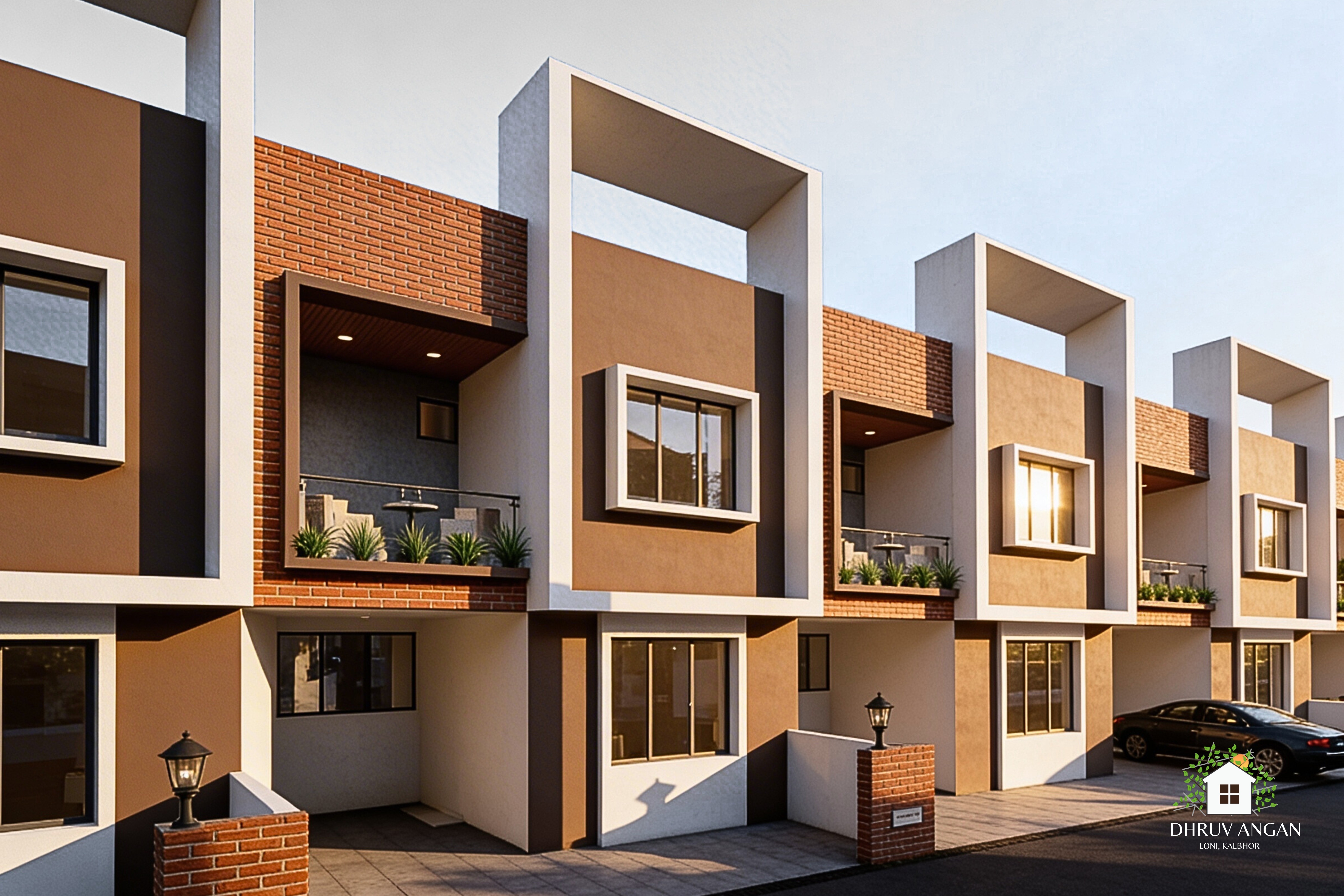 2 and 3 BHK premium residential towers in Uruli Devachi Pune by Sahyadri Mountain Buildcon