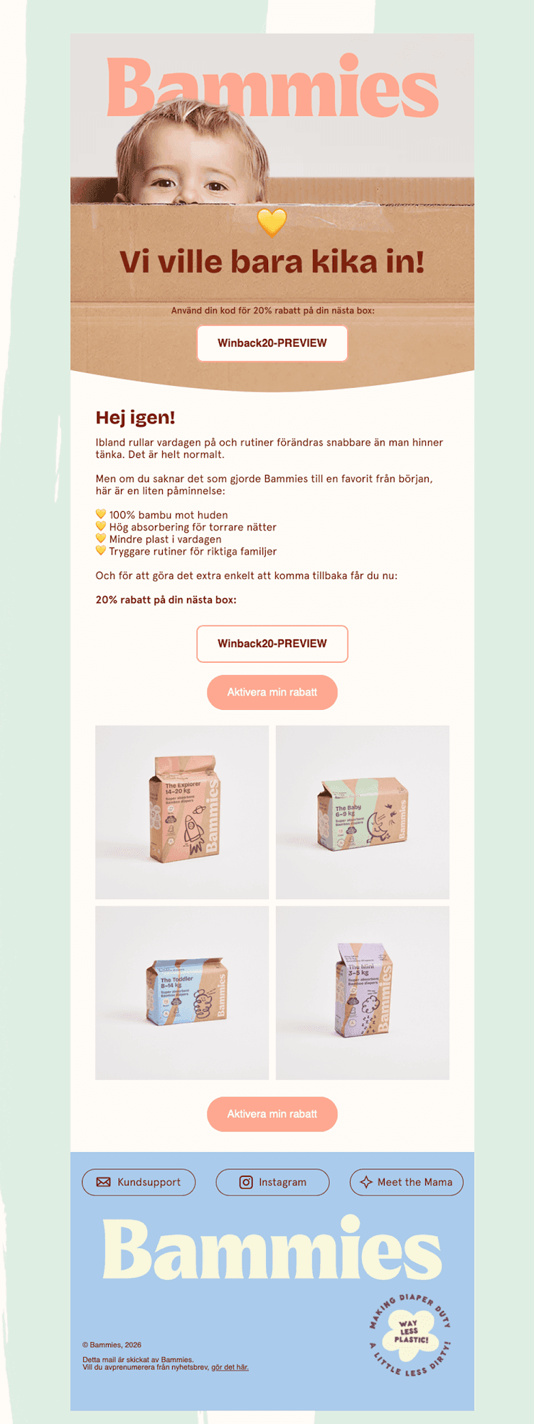 Bammies Winback — After