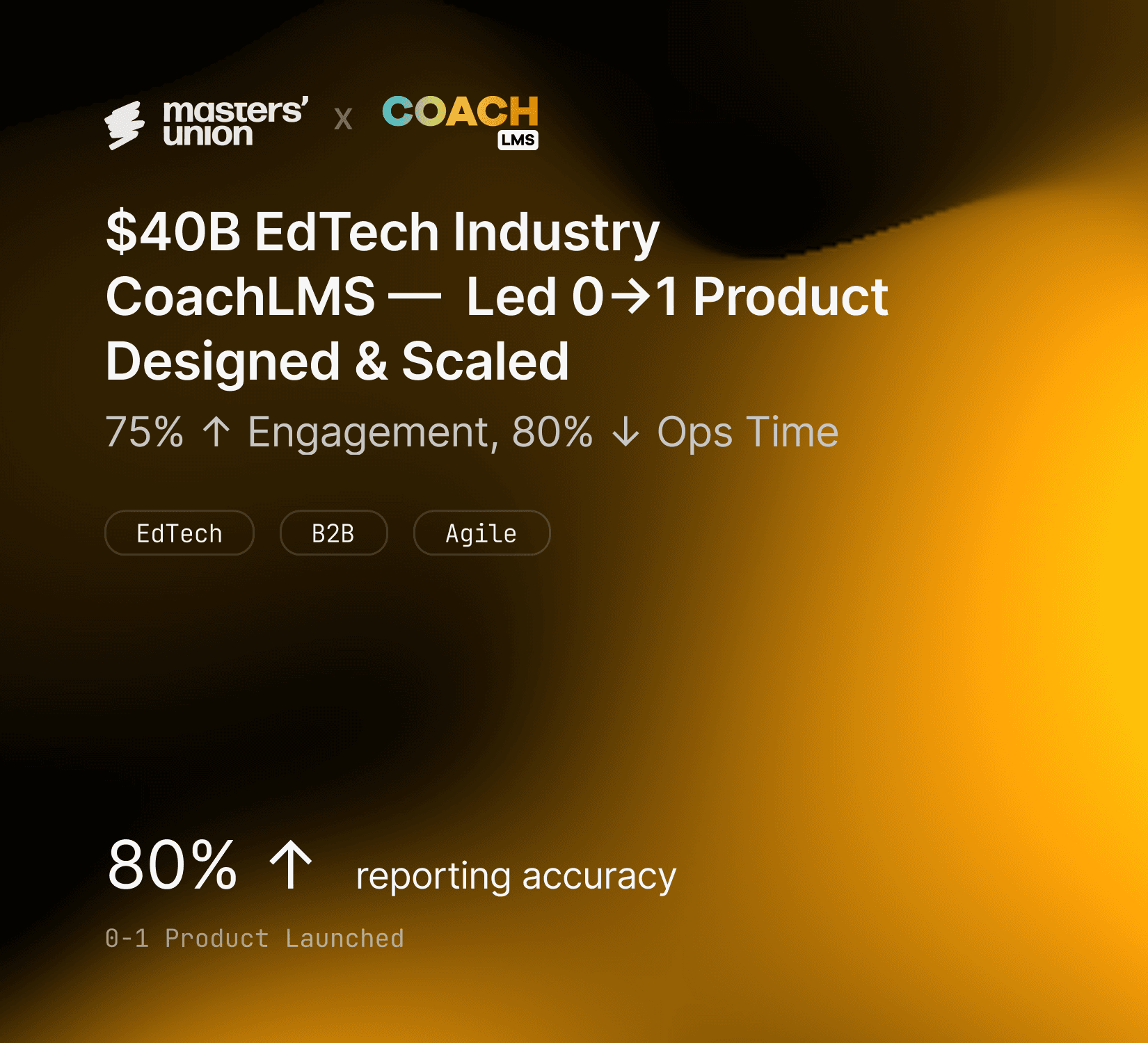 Coach LMS - case study thumbnail