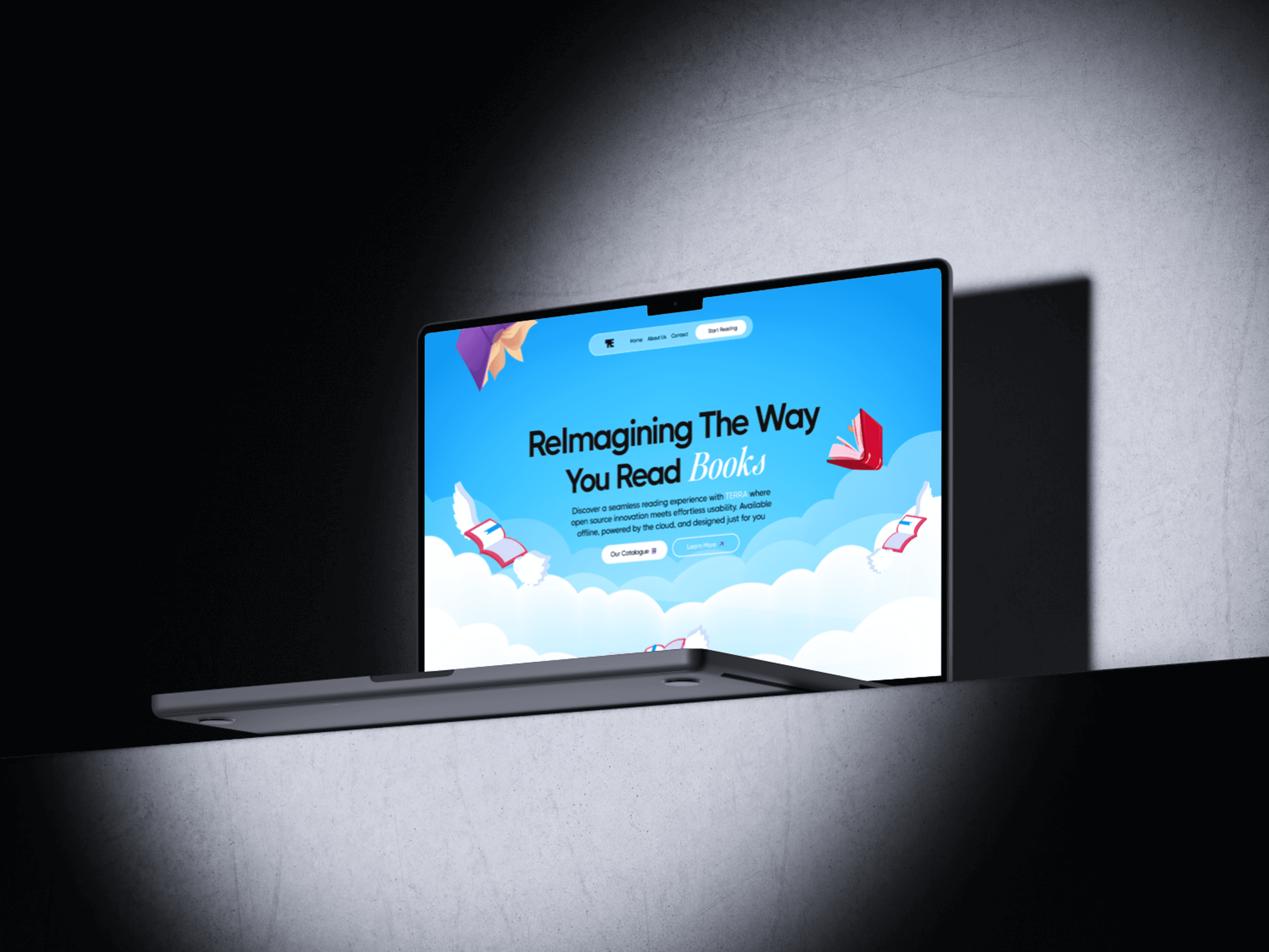 Terra Landing page