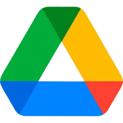 Icons representing professional design tool:Google Drive