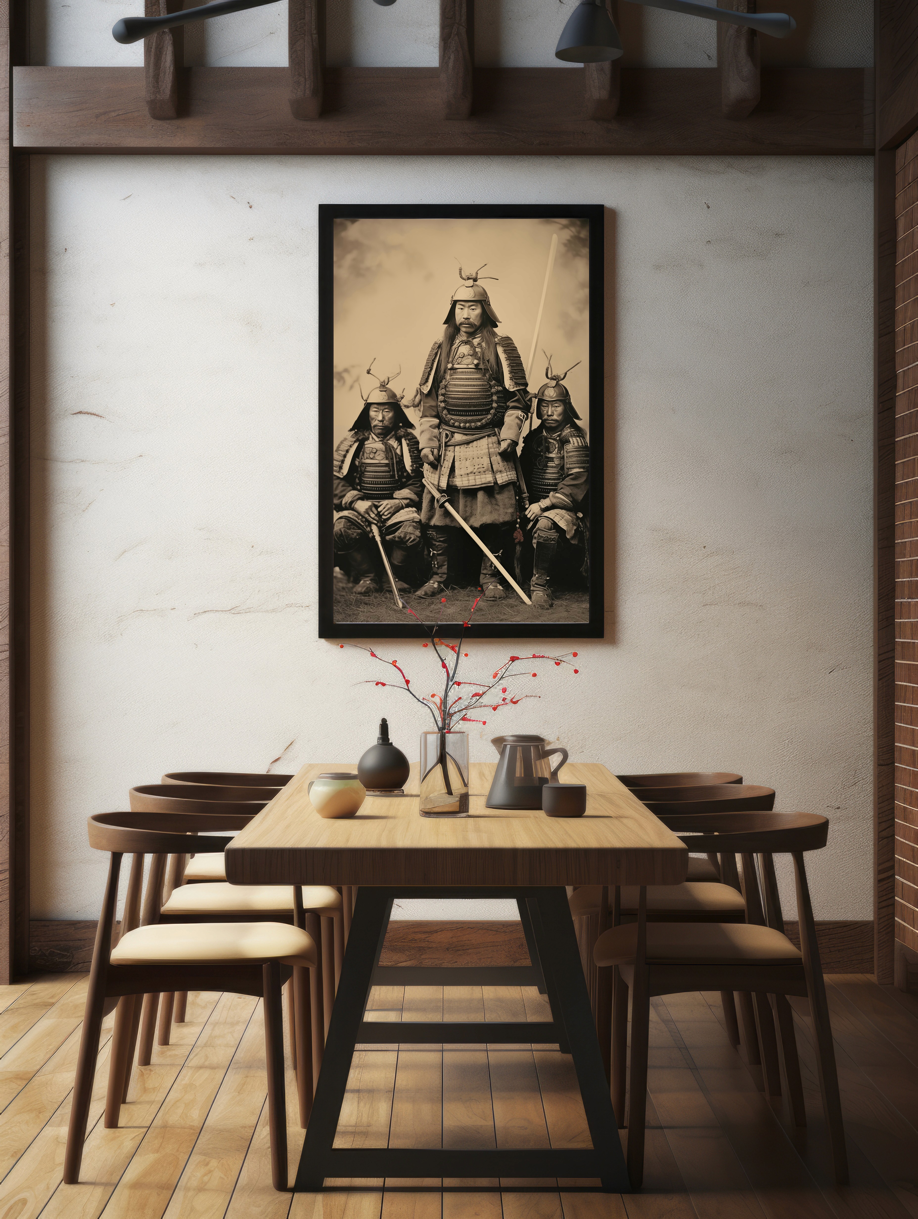 Folk Fable AI product mockup in living room