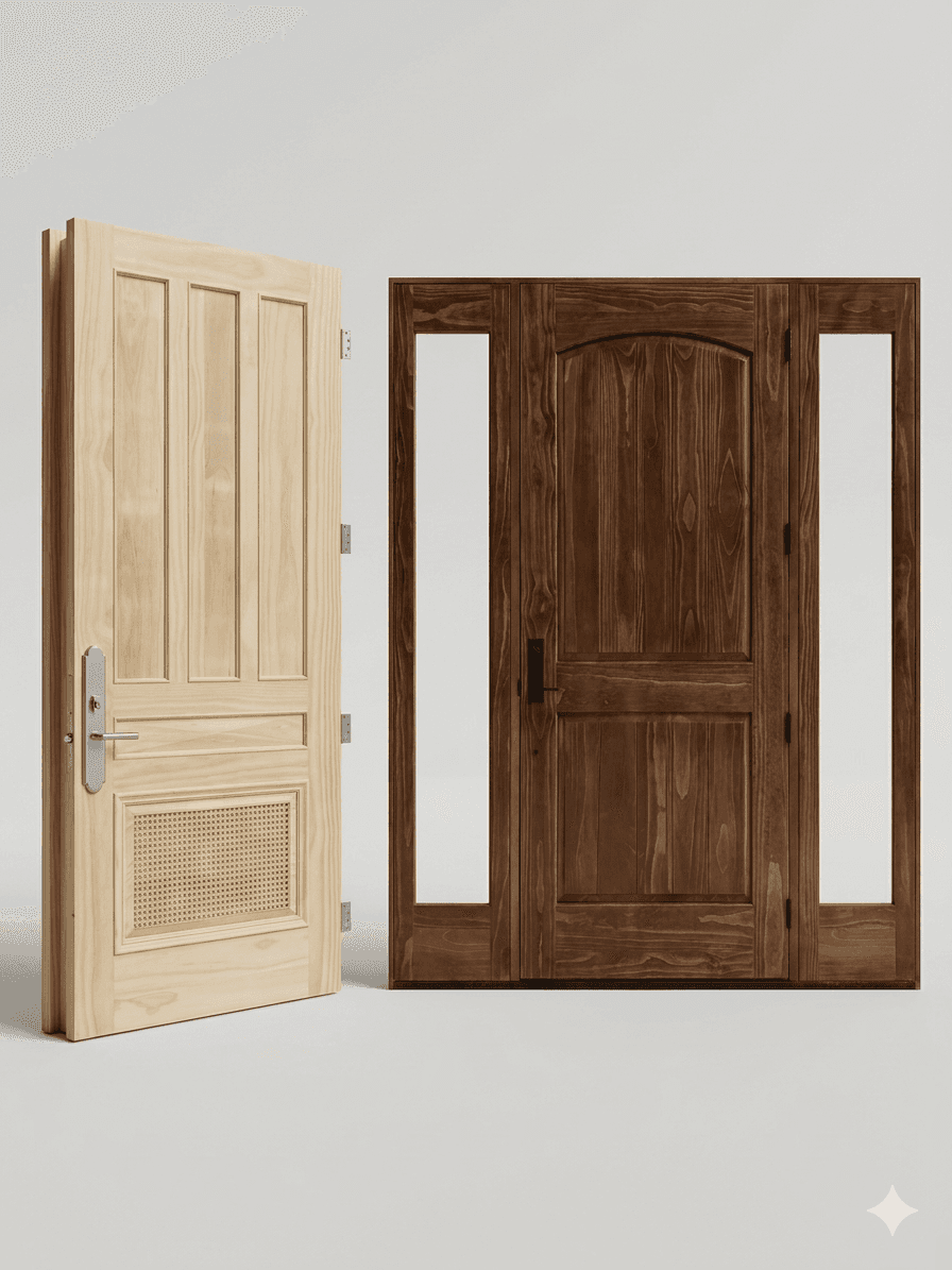 Expansive glass panels dominate the facade, creating a seamless connection between the interior and exterior.