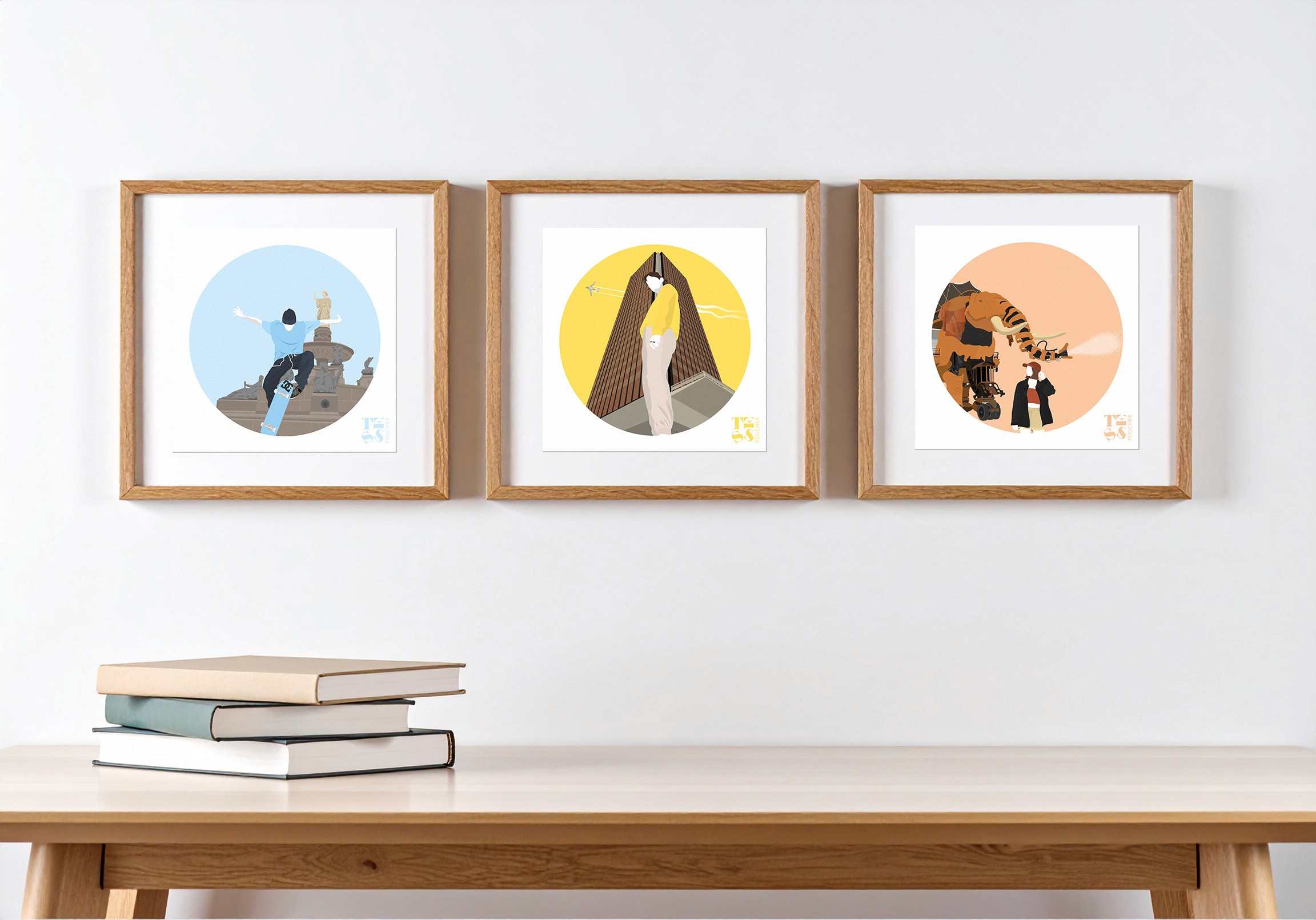 Serie Illustration Tess Foucher