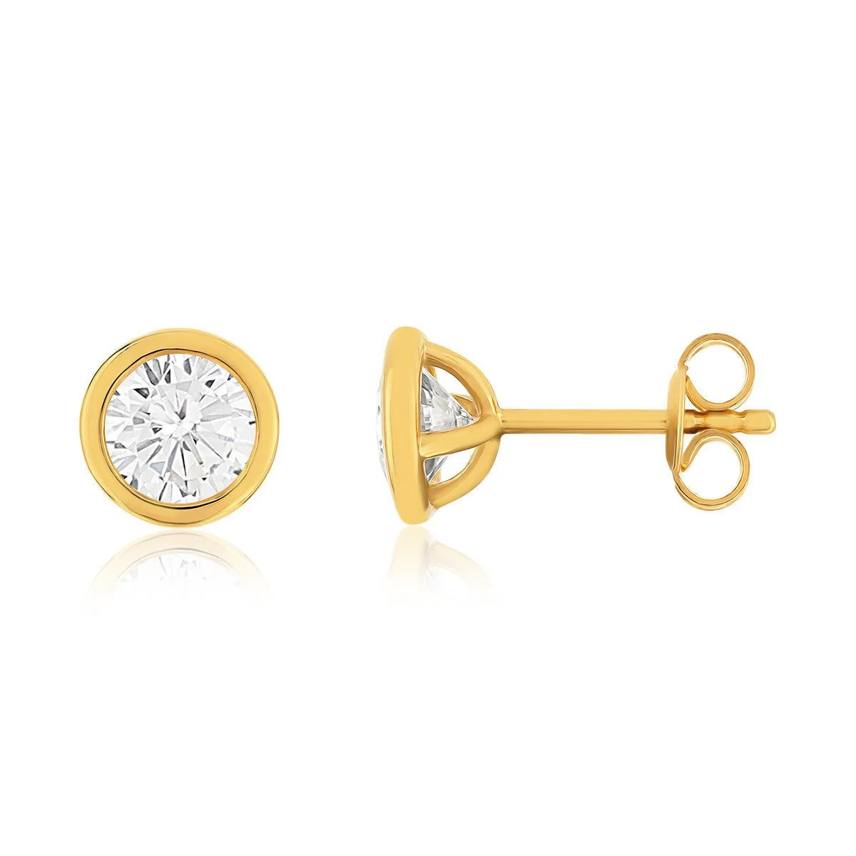 Boucles d'oreilles en plaqué or