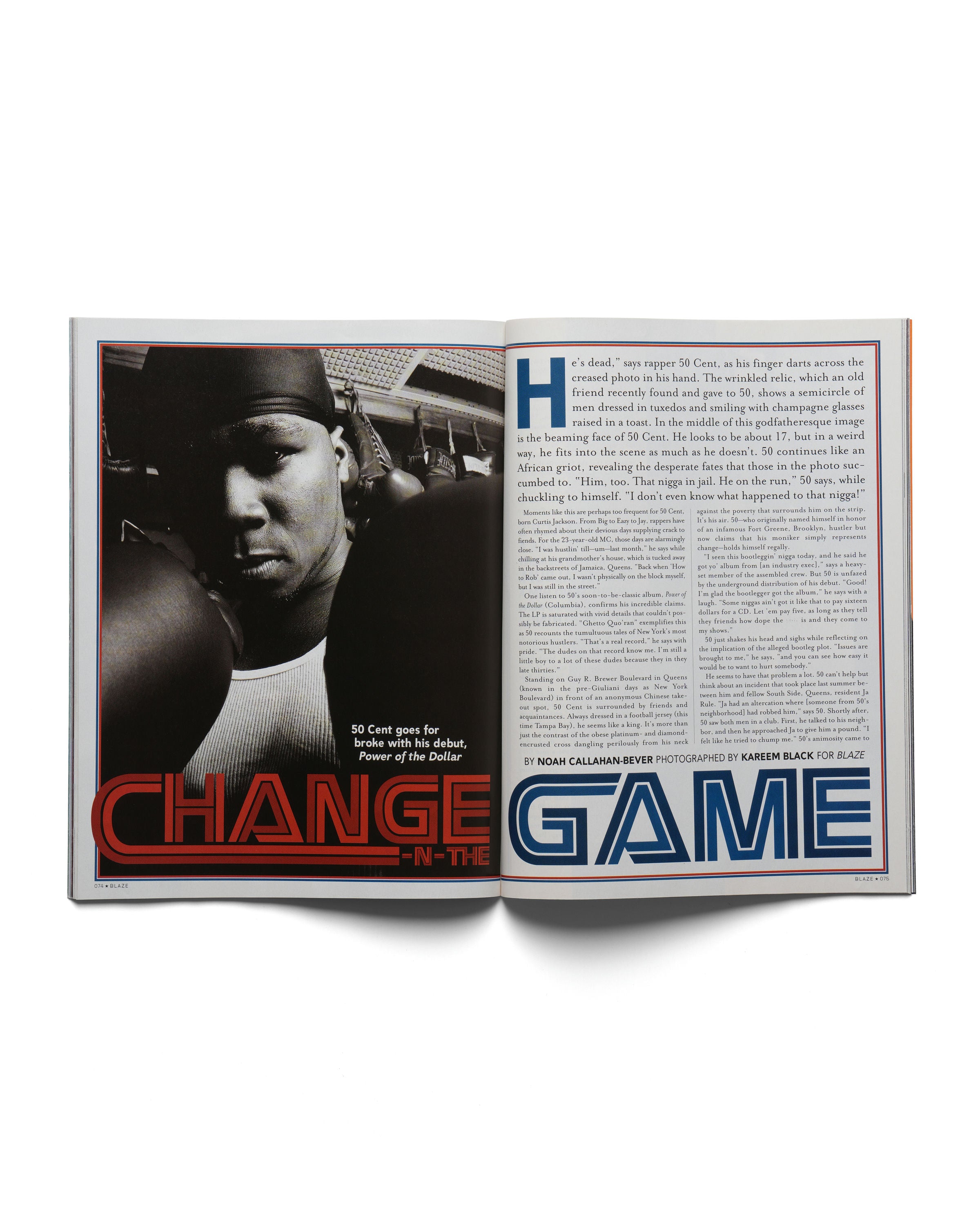 Blaze - June 2000 - Insert