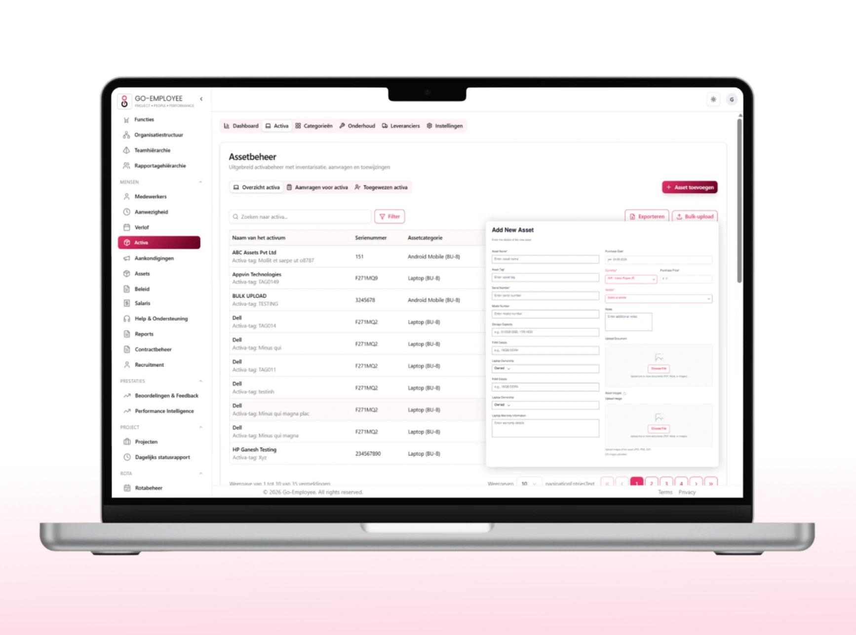 Go Employee Centralized Asset Repository