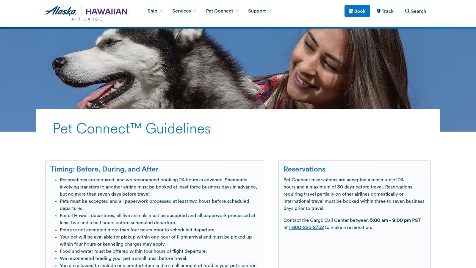 Alaska Air Cargo — Pet Connect