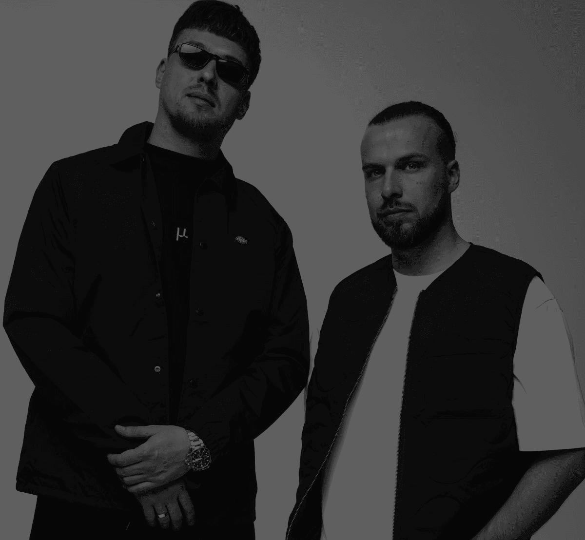 black and white portrait of micronica records