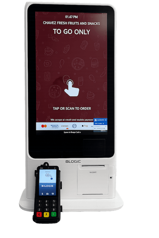 A self-service, customer-facing display that empowers diners to order and pay independently.