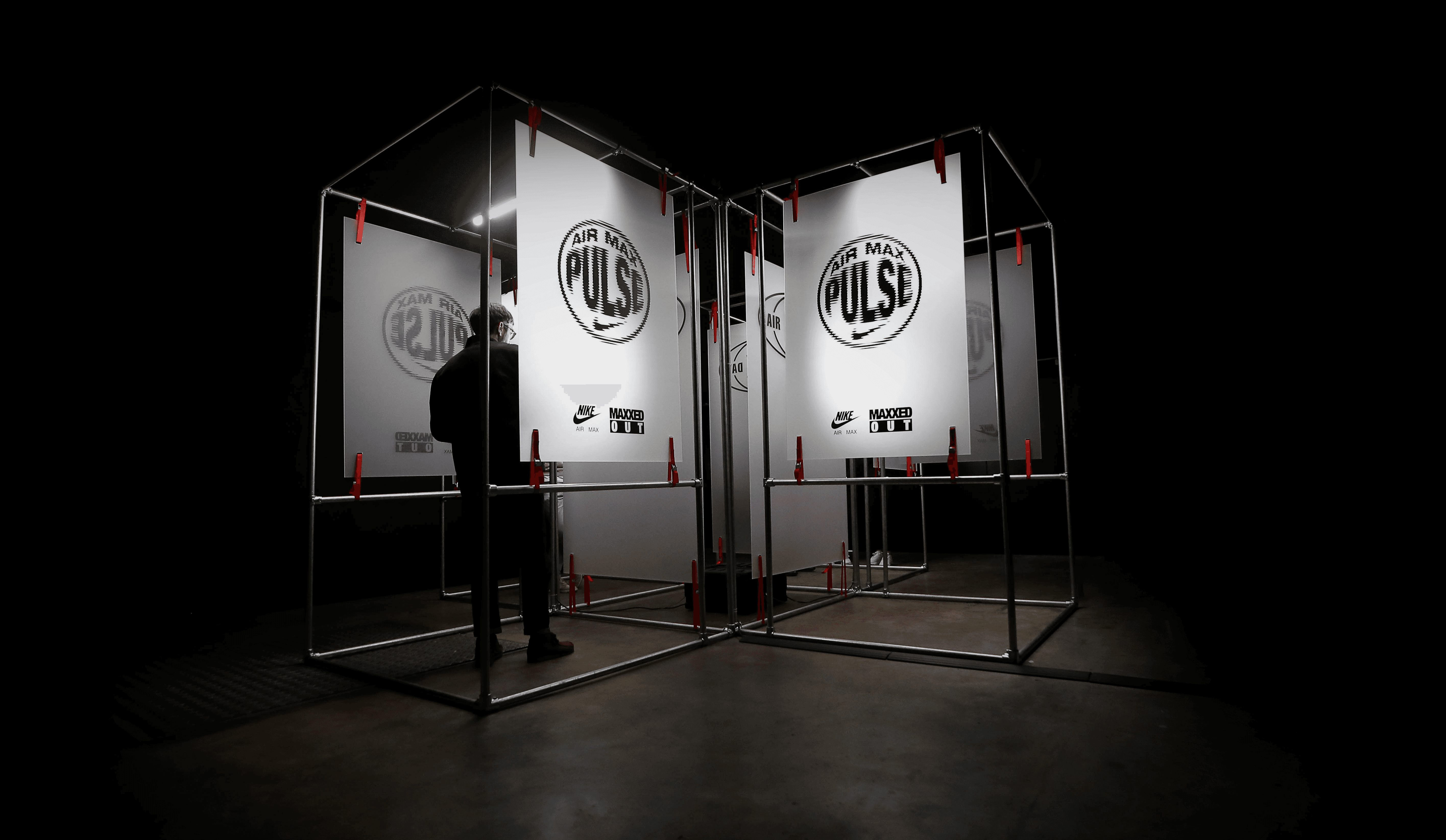 Photobooth design made for Nike Air Max Day 2023 in Paris.